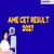 AME CET Result 2026 - Check Scorecard & Merit list